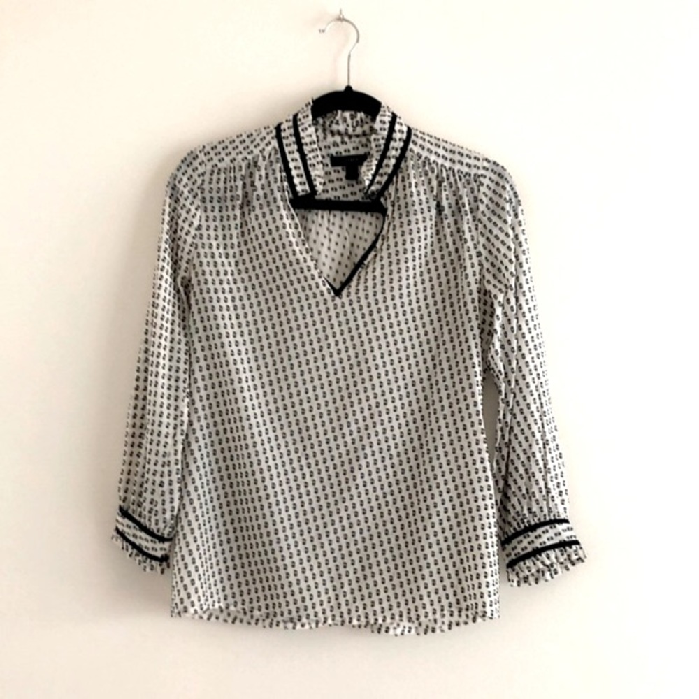 J. Crew silk blouse